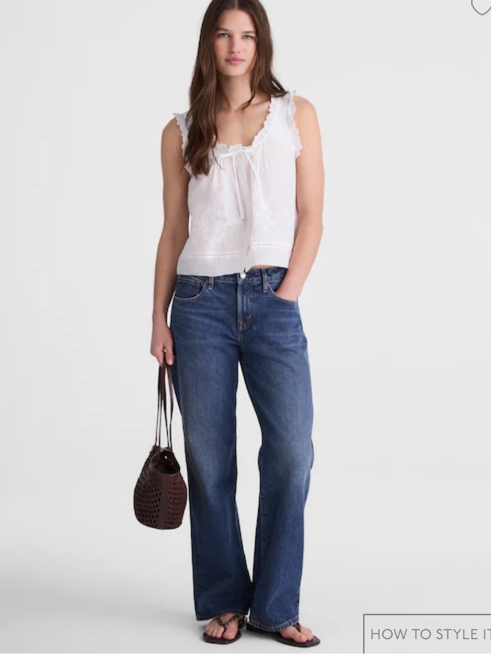 NWT Madewell The Leah Top - Picture 2 of 8